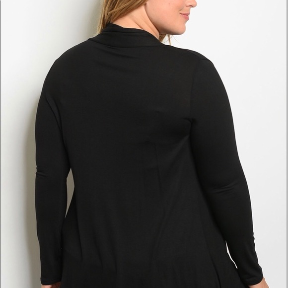 LAST ONE! Sale! Black Cardigan - Picture 3 of 4